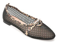 Balerini IMAGE negri, 4411581, din material textil - 1