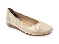 Balerini RIEKER nude, L9353, din piele ecologica - 1
