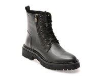 Bocanci GEOX negri, D16HRF, din piele naturala - 1