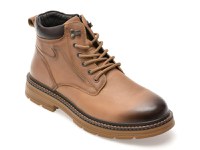 Bocanci OTTER maro, M75377, din piele naturala - 1