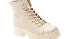 Bocanci RIEKER gri, W1877, din piele naturala