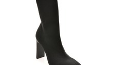 Botine elegante ALDO negre, FAELORA 001, din material textil