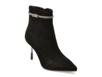 Botine elegante EPICA negre, 202726, din piele intoarsa - 1
