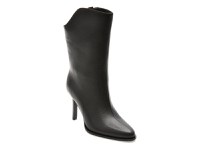 Botine elegante EPICA negre, 2445F, din piele naturala - 1