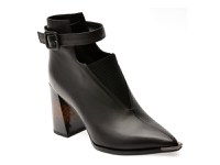 Botine elegante EPICA negre, J3925, din piele naturala - 1