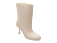 Botine elegante EPICA PREMIUM bej, B004, din piele naturala - 1