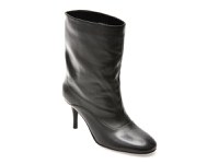 Botine elegante EPICA PREMIUM negre, 25080, din piele naturala - 1