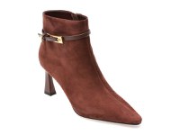 Botine elegante EPICA visinii, 25M2579, din piele intoarsa - 1