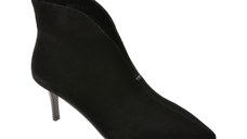 Botine elegante FLAVIA PASSINI negre, 24A623, din piele intoarsa