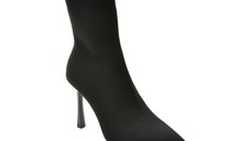 Botine elegante FLAVIA PASSINI negre, AC5831, din material textil