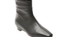 Botine EPICA 6W128 negre din piele naturala pentru femei