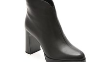 Botine EPICA negre, 2392, din piele naturala
