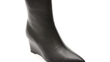 Botine EPICA negre, 4B239, din piele naturala