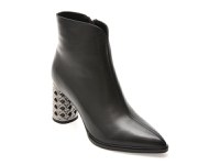 Botine FLAVIA PASSINI negre, A44B, din piele naturala - 1