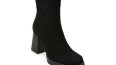Botine FLAVIA PASSINI negre, J2789, din piele intoarsa