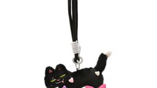 Breloc EPICA negre, ZY10, din material textil