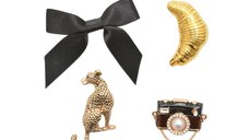 Brose ALDO aurii, CHICPINS 970, din metal