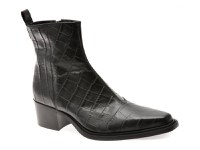 Ciocate elegante ALDO negre, ZAPPA 007, din piele croco - 1