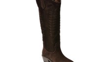 Ciocate elegante EPICA maro, 2881588, din piele intoarsa