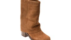 Cizme ALDO maro, NOLYA 210, din piele intoarsa