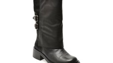 Cizme ALDO negre, W612D, din piele naturala