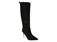 Cizme elegante EPICA negre, HK02, din piele intoarsa - 1
