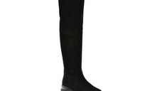 Cizme EPICA negre, HK161, din piele intoarsa