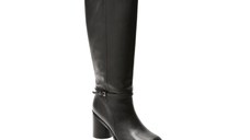 Cizme EPICA PREMIUM negre, HF13665, din piele naturala