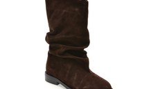 Cizme FLAVIA PASSINI maro, B17, din piele intoarsa