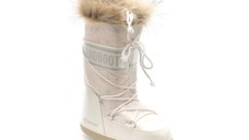 Cizme GRANDBOOT albe, ARTICA HUSKY 05, din material textil