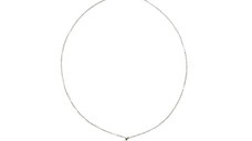 Colier ALDO argintiu, ELEANNOR 973, din metal