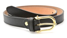 Curea EPICA neagra, F31, din piele naturala