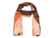 Esarfa KLOP maro, BC05, din material textil - 1