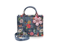 Geanta ALDO albastra, FLORALBLOOM 458, din piele ecologica - 1