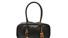 Geanta ALDO neagra, DAYSTROM 001, din piele ecologica