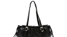 Geanta ALDO neagra, KKAIA 007, din piele ecologica