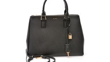 Geanta ALDO neagra, NANEVER 001, din piele ecologica