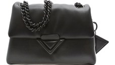 Geanta ALDO neagra, SOFTPUFF 008, din piele ecologica