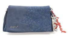 Geanta DESIGUAL albastra, WAXPBF, din piele ecologica