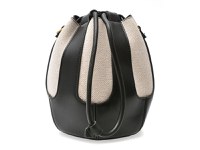 Geanta EPICA alb-negru, 2, din material textil - 1