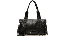 Geanta FLAVIA PASSINI neagra, model 98327, din piele ecologica premium