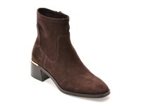 Ghete ALDO maro, MERAENDAR 201, din piele intoarsa - 1