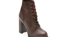 Ghete ALDO maro, REBELLIOUS 240, din piele naturala