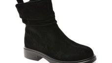 Ghete ALDO negre, 5103, din piele intoarsa