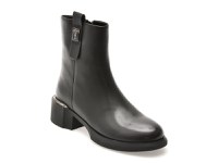 Ghete ALDO negre, AT91, din piele naturala - 1