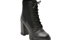 Ghete ALDO negre, REBEL 001, din piele naturala