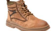 Ghete BITE THE BULLET maro, 68070, din piele intoarsa