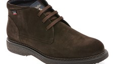 Ghete CALLAGHAN maro, 12302, din piele intoarsa