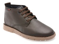 Ghete CALLAGHAN maro, 57704, din piele naturala - 1