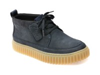 Ghete CLARKS bleumarin, TORLAHI, din nabuc - 1